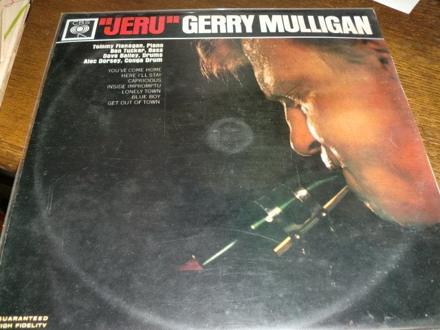 Gerry Mulligan ‎– "Jeru" CBS‎– LP  Netherlands  1963, LP, Gebruikt, Ophalen of Verzenden, 12 inch
