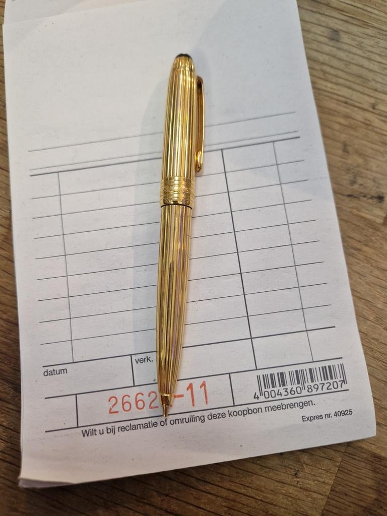 MontBlanc meiststuck, Ophalen of Verzenden, Zo goed als nieuw, Vulpen, Mont Blanc