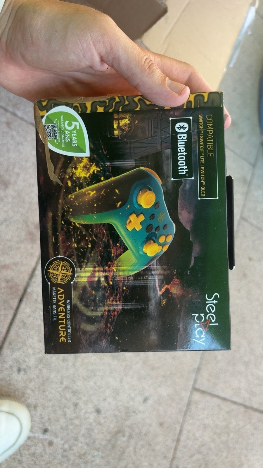 Steelplay Adventure Wireless Controller voor Nintendo Switch, Ophalen, Nintendo, Nieuw, Overige merken