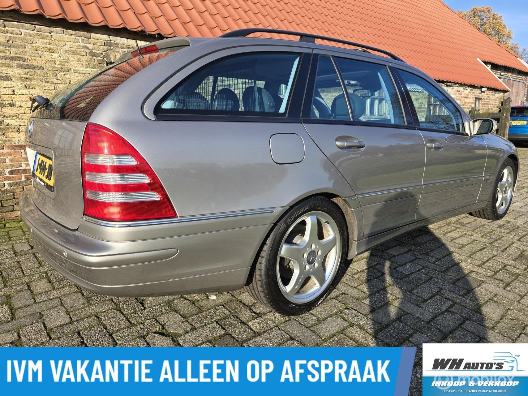 Mercedes C-klasse Combi 200 K. Avantgarde Bijna Nieuwstaat!, Auto's, Mercedes-Benz, Automaat, Achterwielaandrijving, Gebruikt