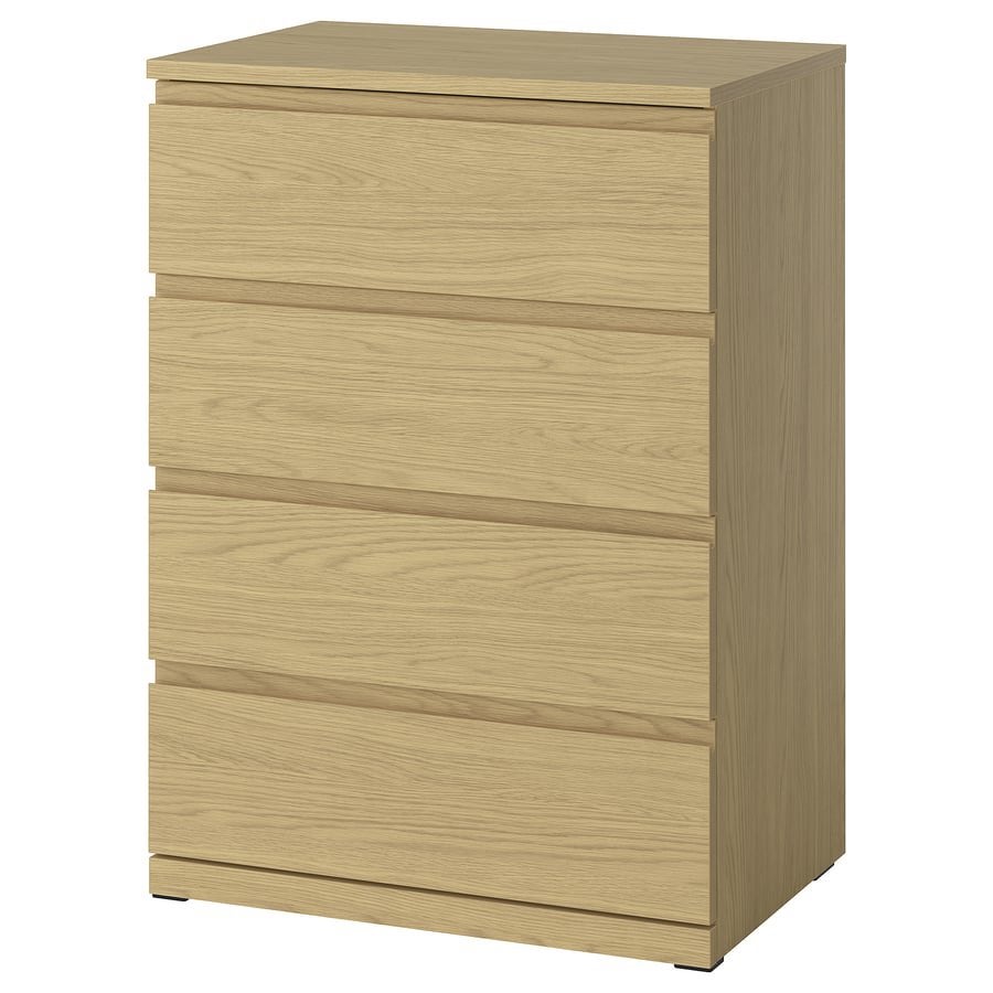 Houten commode met 8 lades - Zo goed als nieuw, Ophalen, 50 tot 70 cm, 100 cm of meer, Zo goed als nieuw