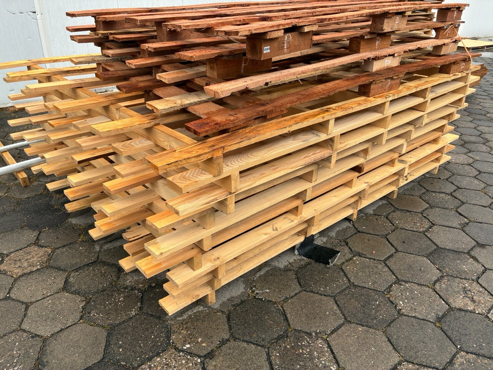 Pallet grote maat, Doe-het-zelf en Verbouw, Hout en Planken, Ophalen of Verzenden, 50 mm of meer, Pallet, Minder dan 200 cm