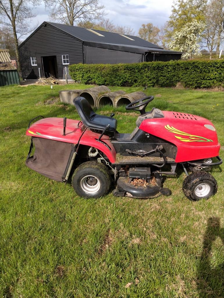 Zitmaaier tuintrekker, Tuin en Terras, Zitmaaiers, Ophalen, Gebruikt