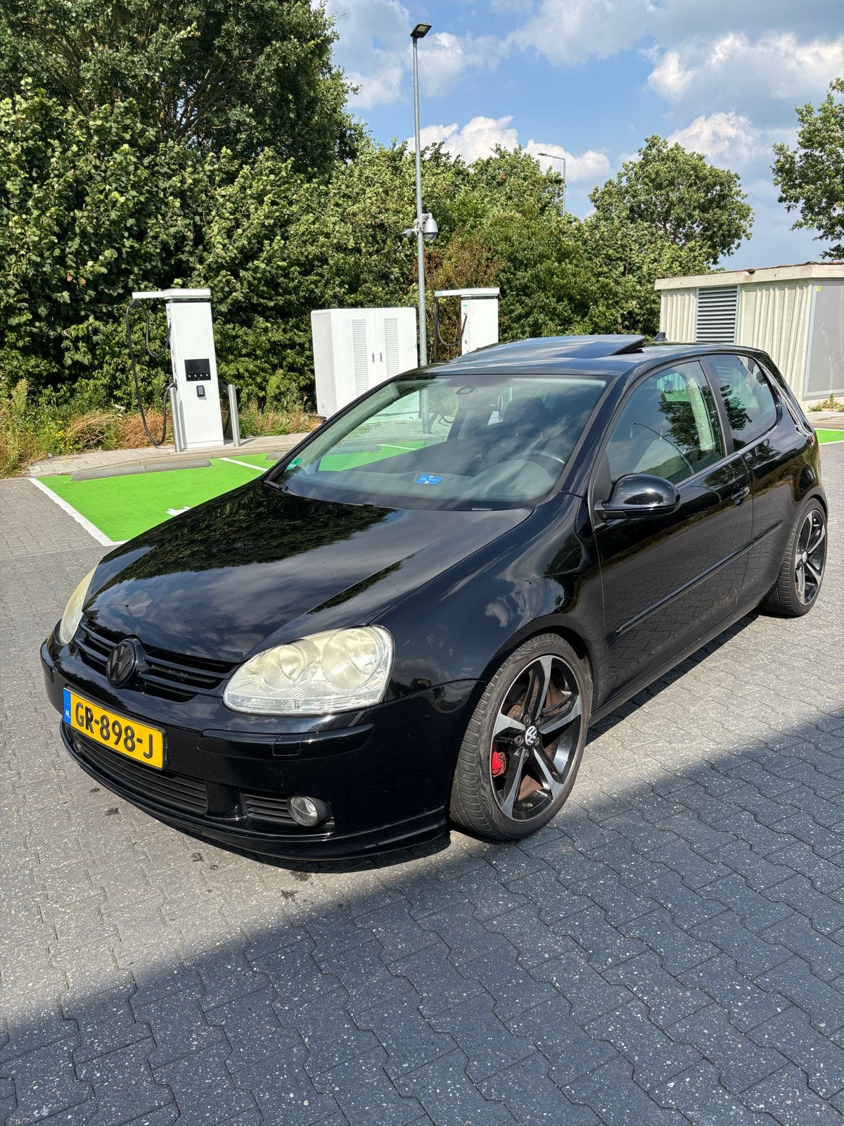 Volkswagen Golf 1.4 TSI 90KW 2008 Zwart, Auto's, Voorwielaandrijving, Stof, Zwart, 4 cilinders