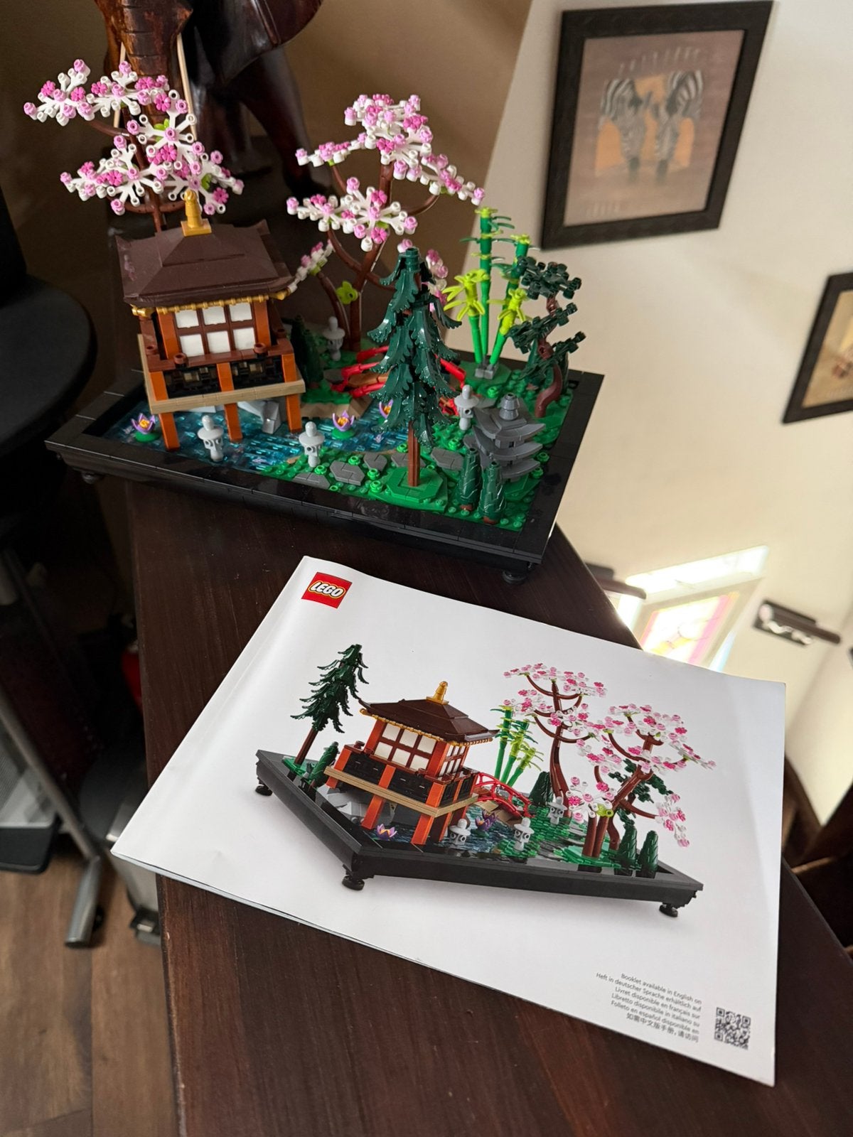 Lego rustgevende tuin, Ophalen of Verzenden, Zo goed als nieuw