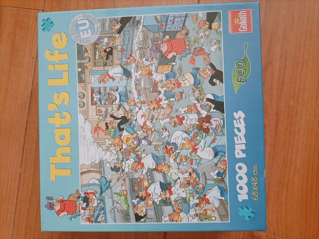 Goliath That's Life Legpuzzel 1000 stukjes, Hobby en Vrije tijd, Denksport en Puzzels, Ophalen, 500 t/m 1500 stukjes, Gebruikt