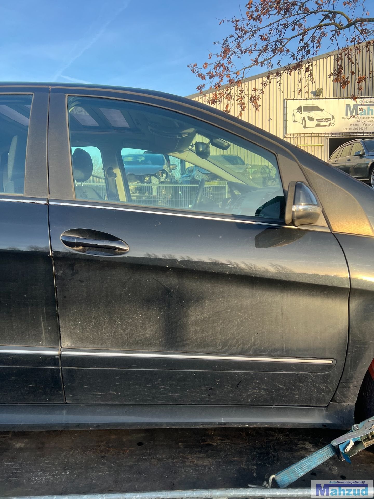 MERCEDES B KLASSE W245 Zwart 191 rechts voor deur 2004-2011, Auto-onderdelen, Gebruikt, Mercedes-Benz AG, Deur, Mercedes-Benz