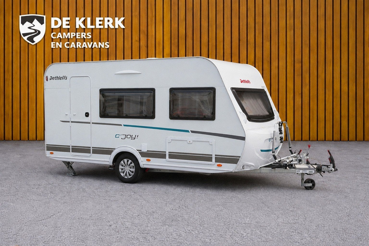 Dethleffs C-JOY 420 QSH (bj 2022), Caravans en Kamperen, Caravans, Bedrijf, Info@deklerkcaravans.nl, Haarlemmerstraat 1b
2182 HA  HILLEGOM