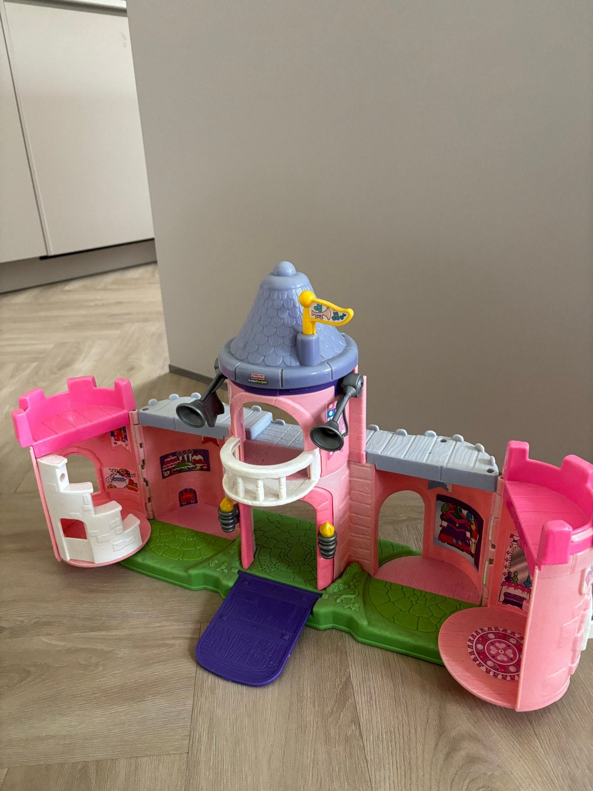 Fisher-Price Little People Kasteel Roze Speelset, Ophalen, Gebruikt, Meisje