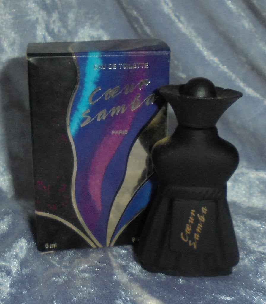Parfum miniatuur -  Coeur de samba + Doosje, Verzamelen, Parfumverzamelingen, Ophalen of Verzenden, Zo goed als nieuw, Miniatuur