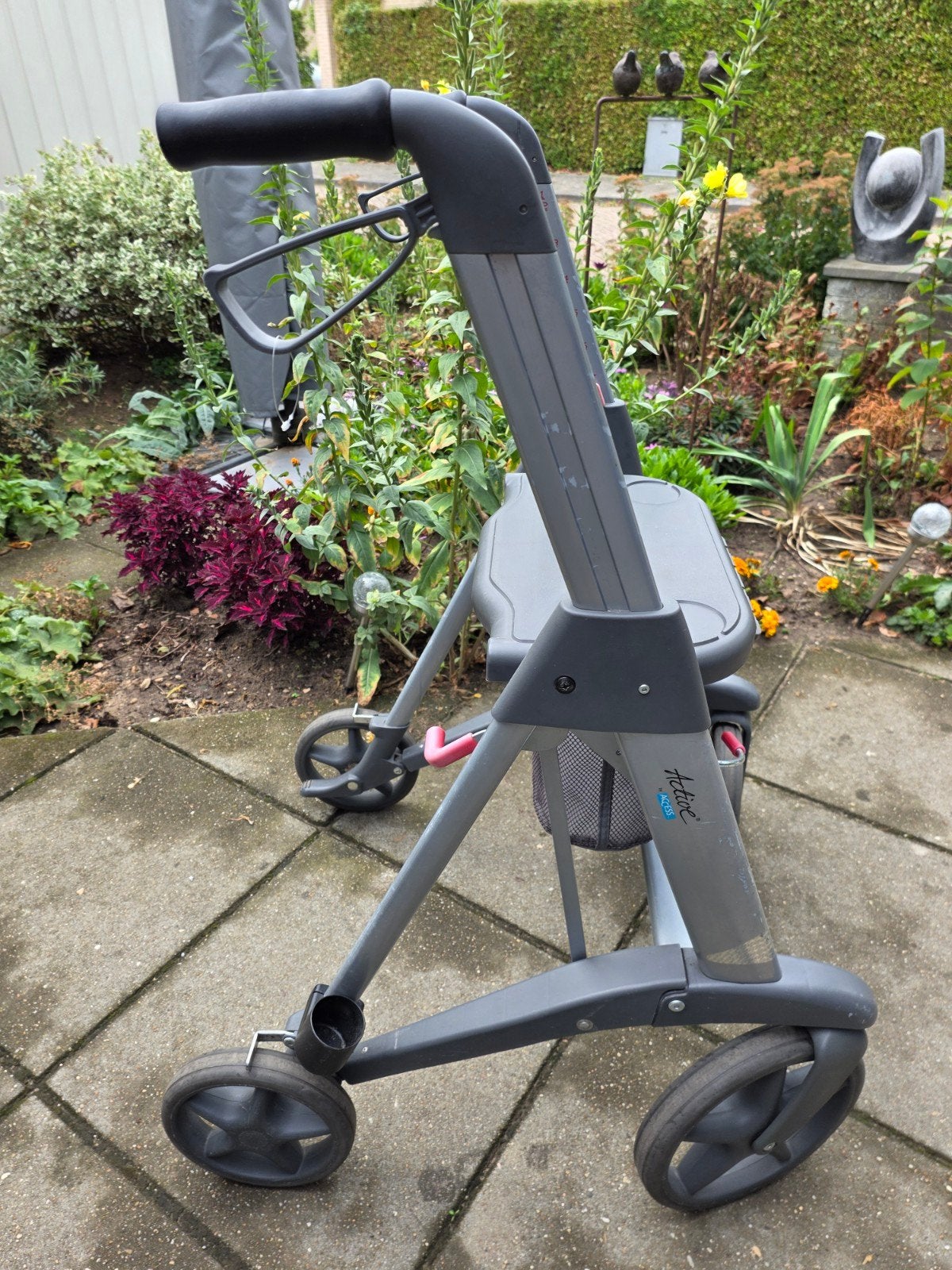 Degelijke Active Access rollator zeer verstelbaar, Diversen, Ophalen, Opvouwbaar