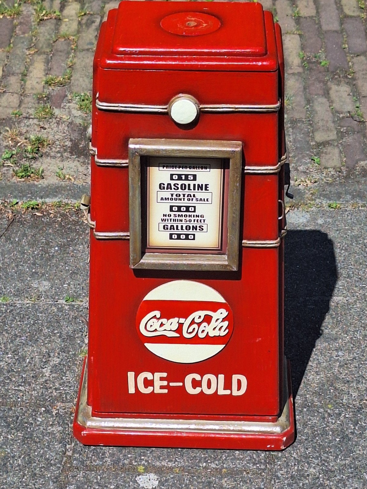 Vintage Coca-Cola Kastje - Uniek Decoratiestuk, Antiek en Kunst, Ophalen of Verzenden