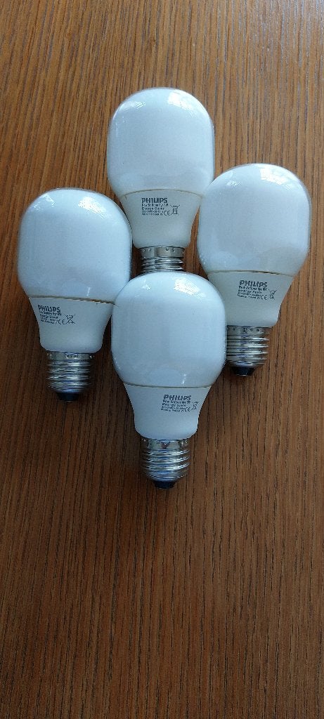 4 stuks Philips New Softone 6 yr 8 w Energy Saver, Huis en Inrichting, Lampen | Losse lampen, Ophalen of Verzenden, Zo goed als nieuw