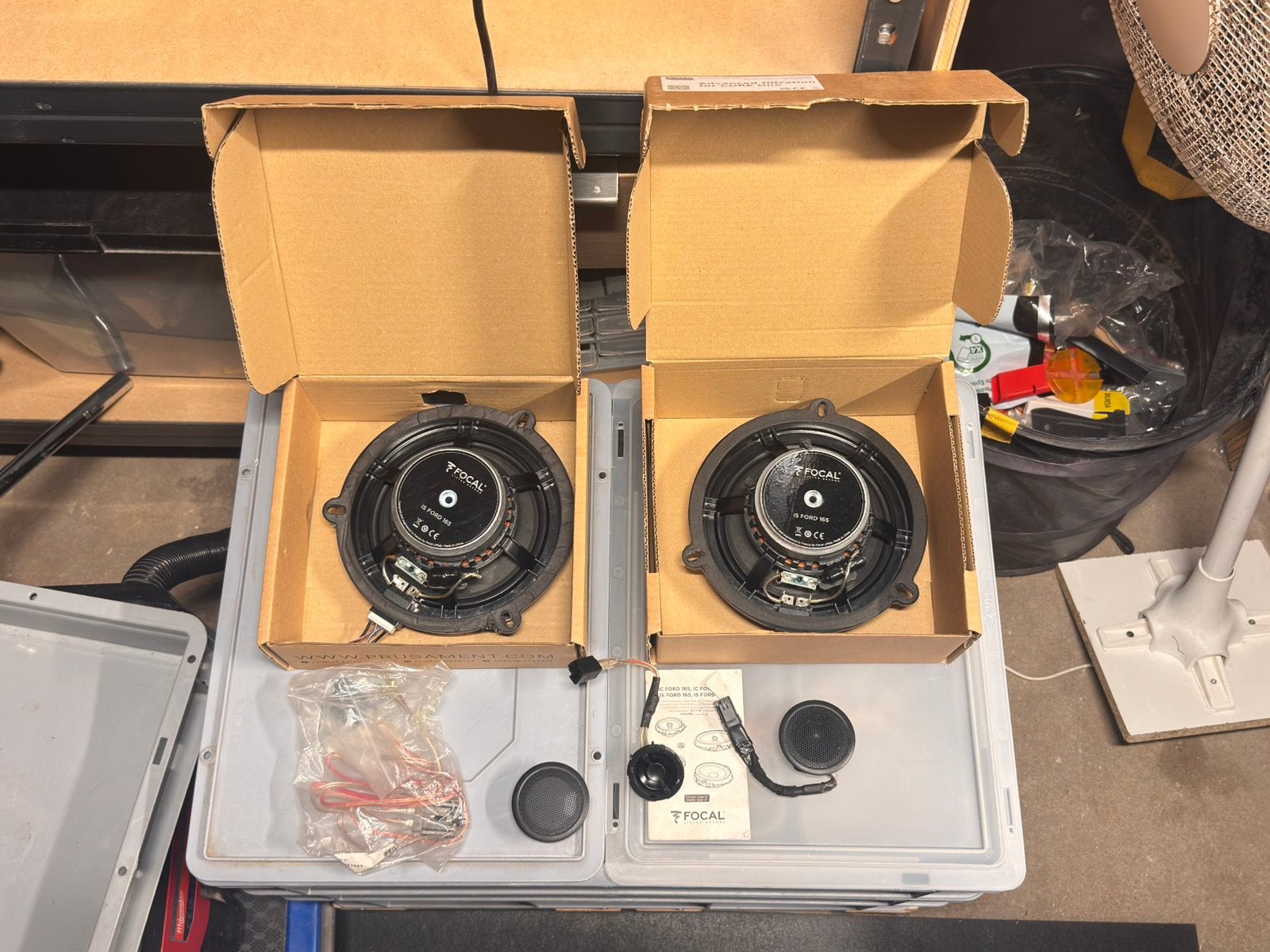 Focal IS Ford 165 compo set ( pasklaar), Ophalen of Verzenden, Zo goed als nieuw