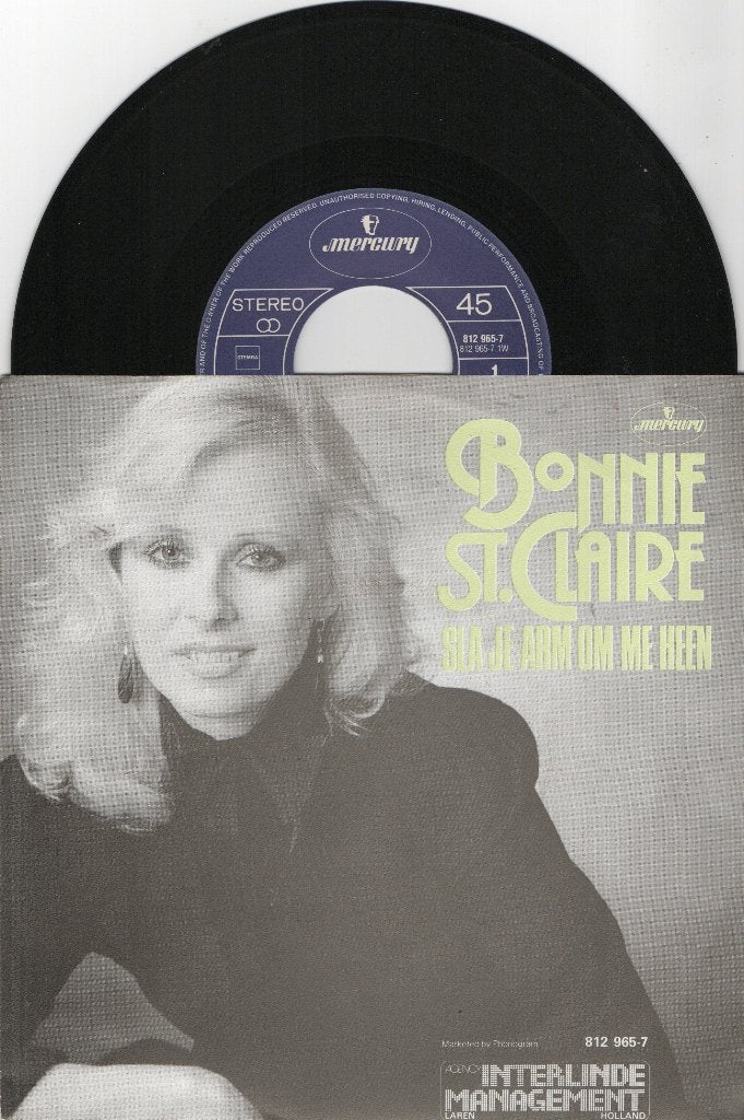 Bonnie St. Claire – Sla Je Arm Om Me Heen, Ophalen of Verzenden, Zo goed als nieuw, 7 inch, Levenslied of Smartlap
