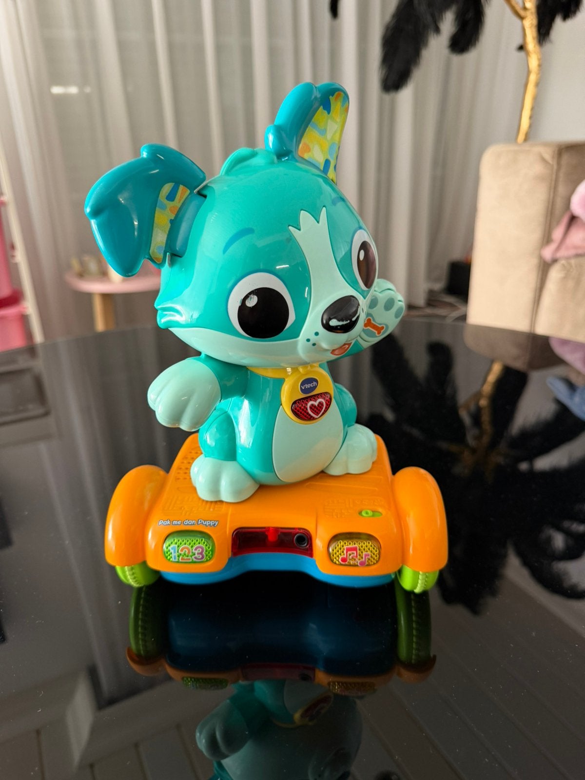 Vtech pak me dan puppy, Ophalen, Zo goed als nieuw, 6 maanden tot 2 jaar