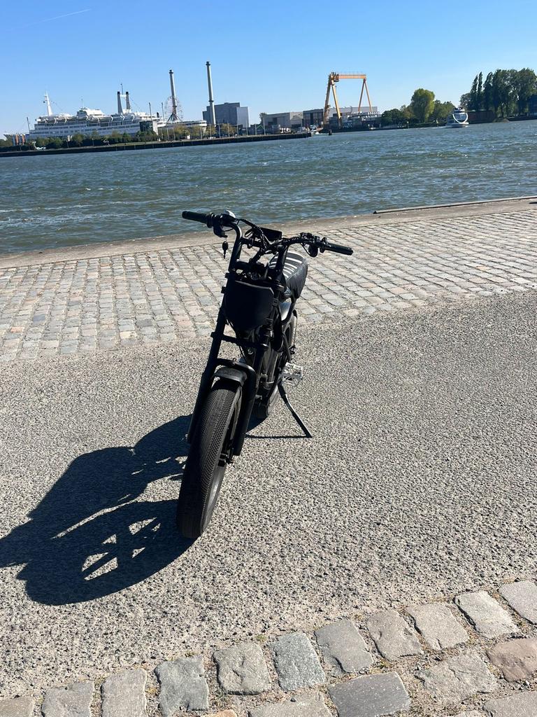 Fatbike met 48V accu, 750W motor en nieuwe onderdelen, Ophalen of Verzenden, Gebruikt, 30 tot 50 km per accu, Overige merken