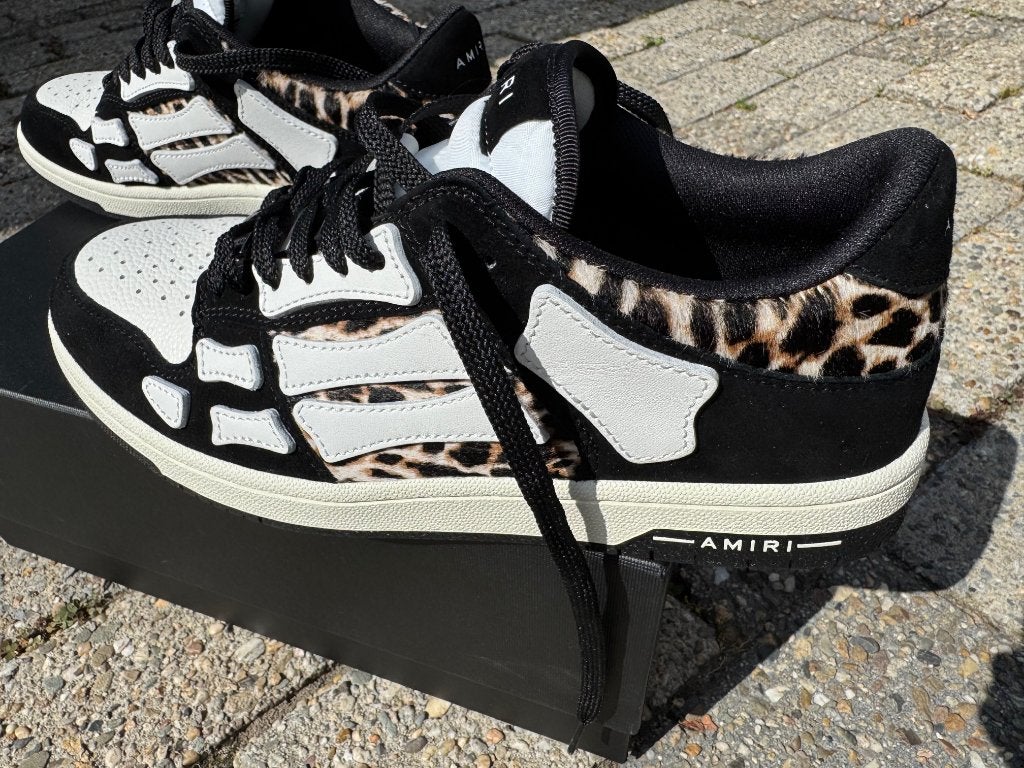 Amiri Leopard Skell Sneakers - nieuw en ongedragen, Kleding | Heren, Schoenen, Ophalen of Verzenden, Nieuw