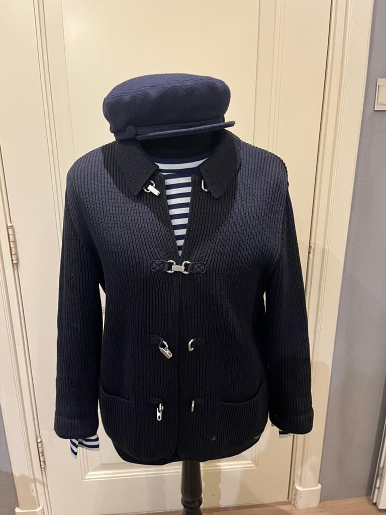 Saint James vest, Kleding | Dames, Verzenden, Gedragen, Maat 38/40 (M), Blauw
