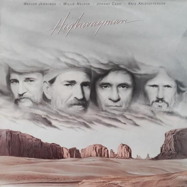 Highwayman - Waylon Jennings, Willie Nelson, Johnny Cash, Ophalen of Verzenden, Zo goed als nieuw, 12 inch