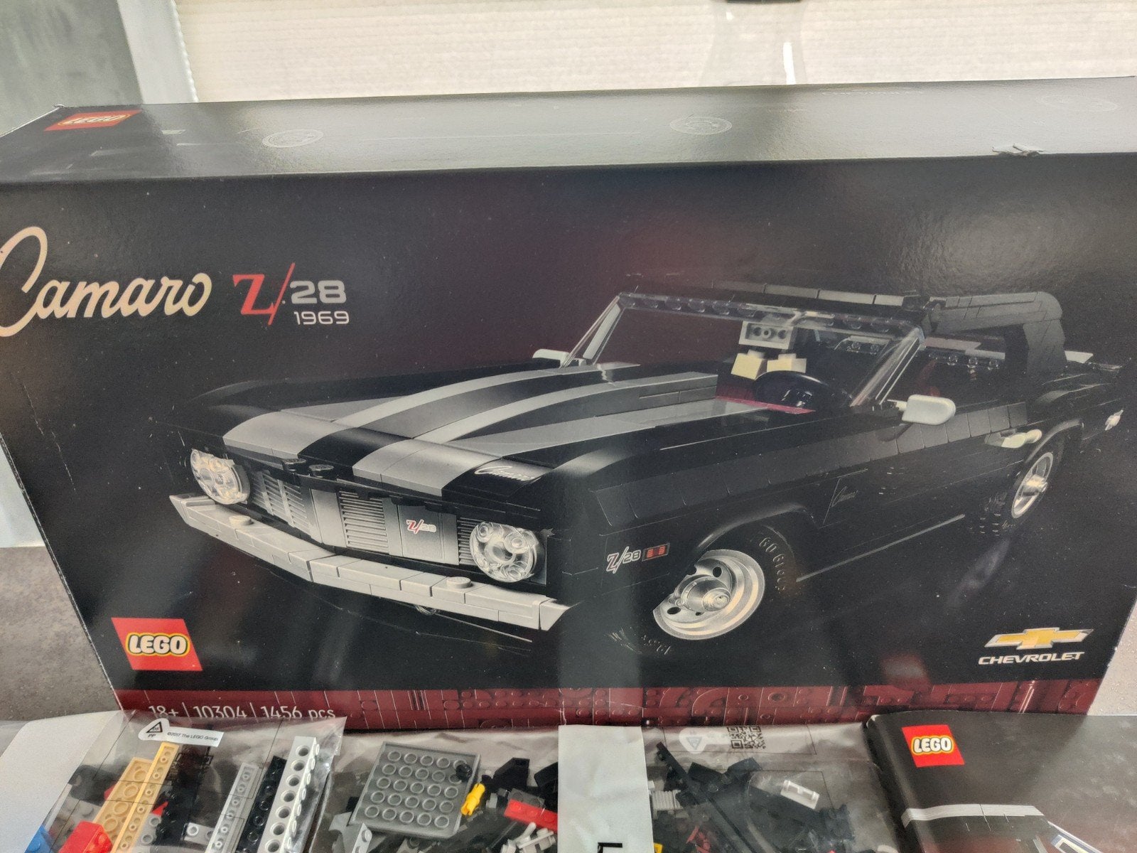 LEGO 10304 Camaro, Ophalen of Verzenden, Zo goed als nieuw