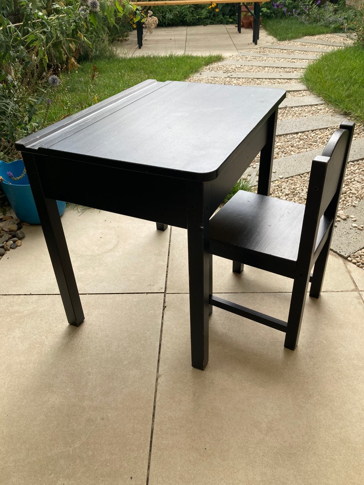 ikea kinder bureau met stoeltje gratis, Ophalen, Gebruikt, Tafel(s) en Stoel(en)