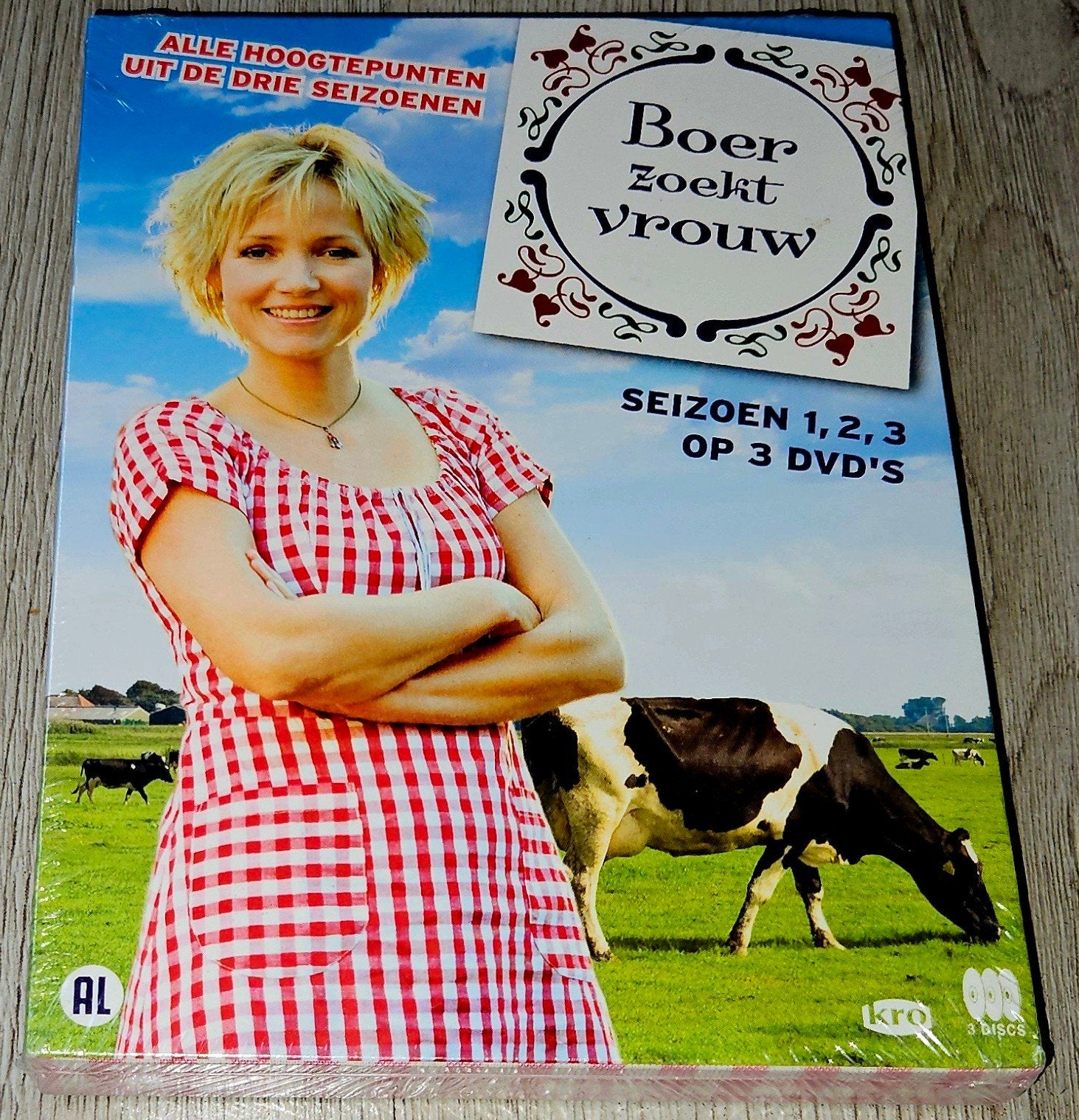 Boer Zoekt Vrouw Seizoen 1, 2 & 3 - 3DVD Boxset, Cd's en Dvd's, Alle leeftijden, Nieuw in verpakking, Nederlands, Seizoen 1