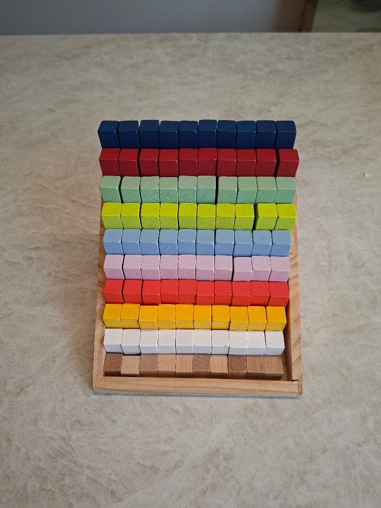 100 blokjes, Kinderen en Baby's, Speelgoed | Duplo en Lego, Ophalen, Gebruikt, Compleet, Duplo