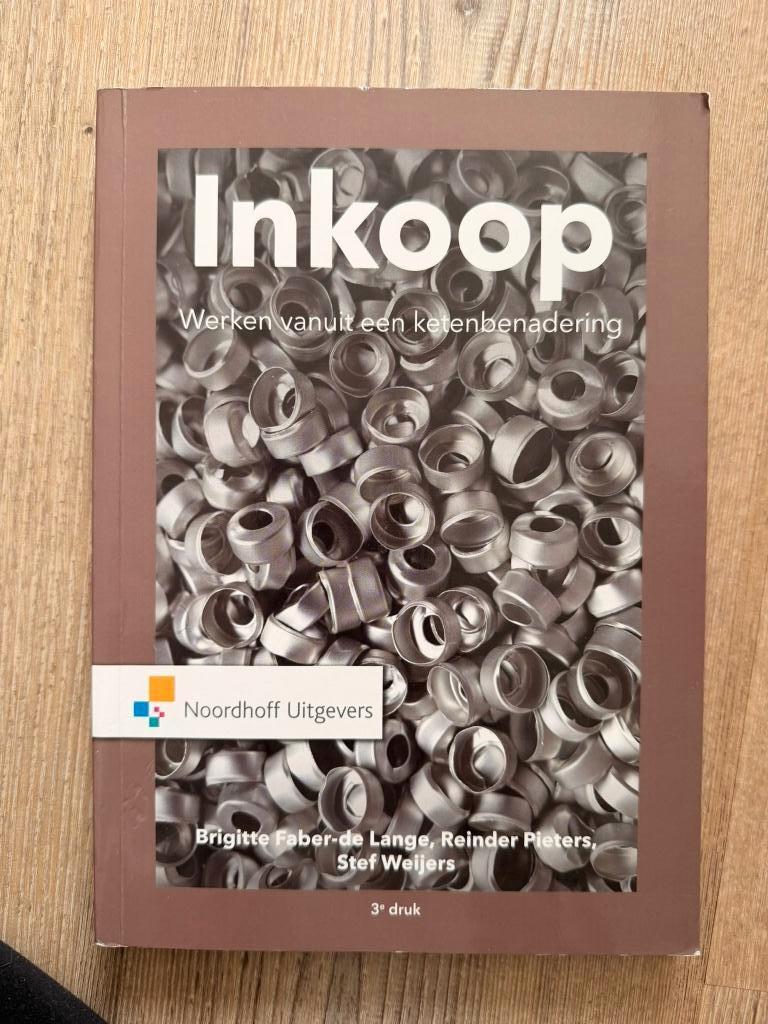 Inkoop, werken vanuit een ketenbenadering, Boeken, Gelezen, Brigitte Fader-de Lange, Reinder Pieters, Stef Weijers, Beta, HBO