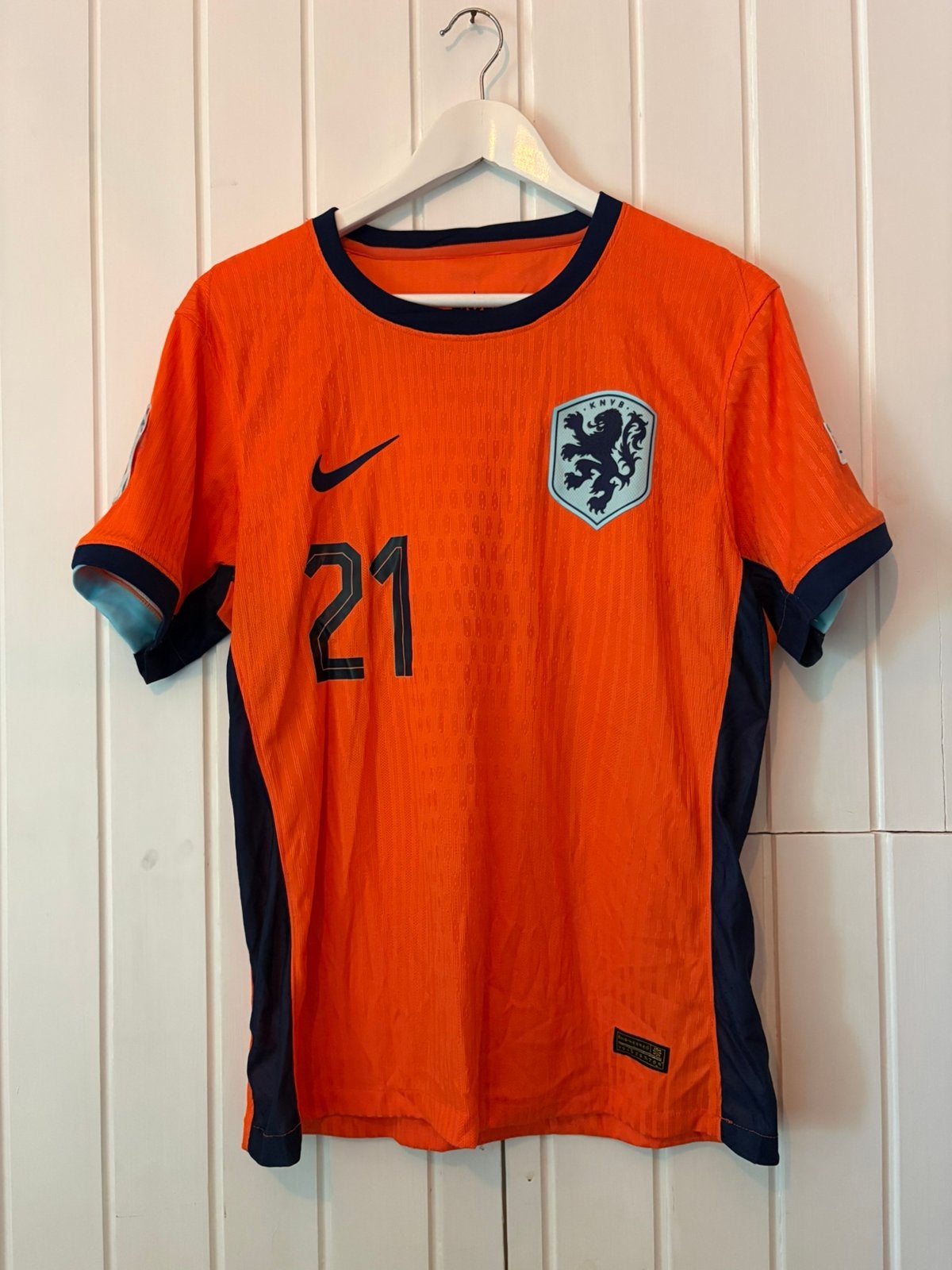 Mooi Nederlands elftal shirt, Maat M, Ophalen of Verzenden, Zo goed als nieuw, Shirt