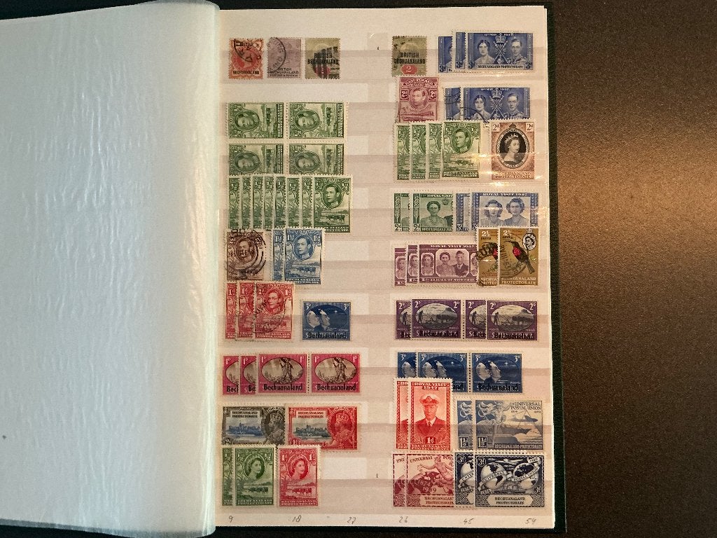 Verzameling Britse koloniën, Postzegels en Munten, Verzenden, Buitenland
