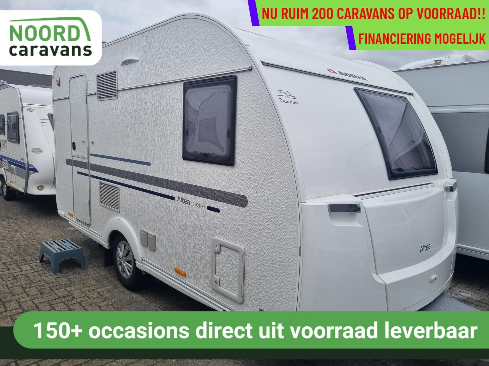 Adria ALTEA 392PH MOVER + FRANSBED + VOORTENT + EINDKEUKEN, Hordeur, Bedrijf, Adria, 6 tot 7 meter