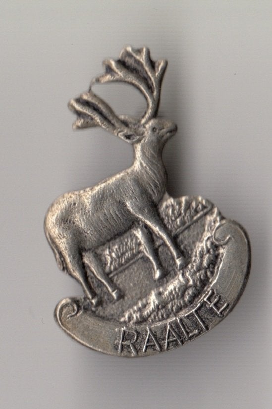 Raalte Hert broche, Gebruikt, Niet vindbaar, Niet vindbaar, Speldje of Pin
