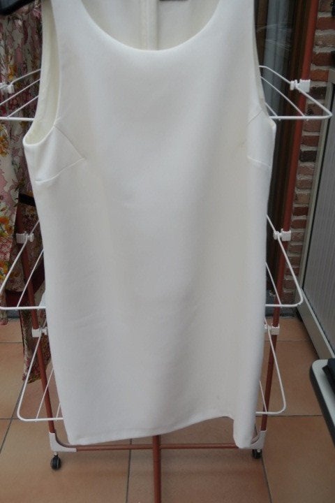 Kleedje nieuw wit Ermanno Scervino mt 38, Maat 38/40 (M), Wit, Nieuw, Ophalen of Verzenden