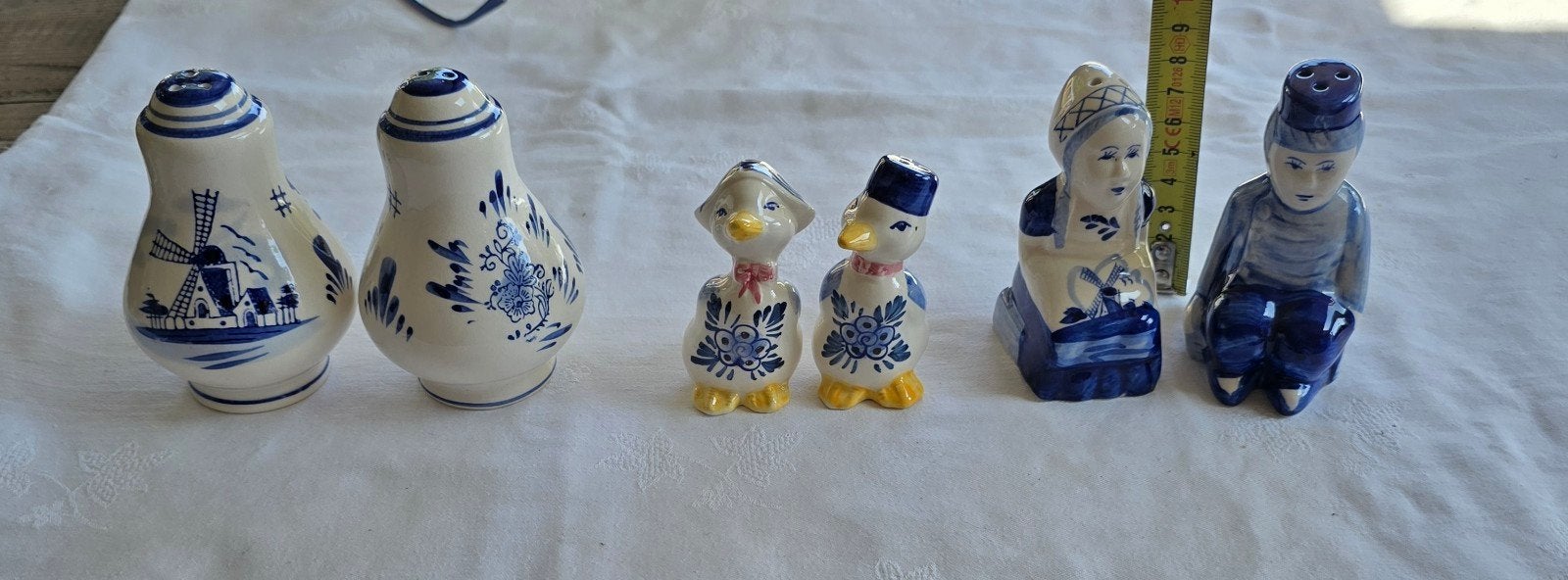 Delfs blauw peper en zout stelletje, Ophalen of Verzenden
