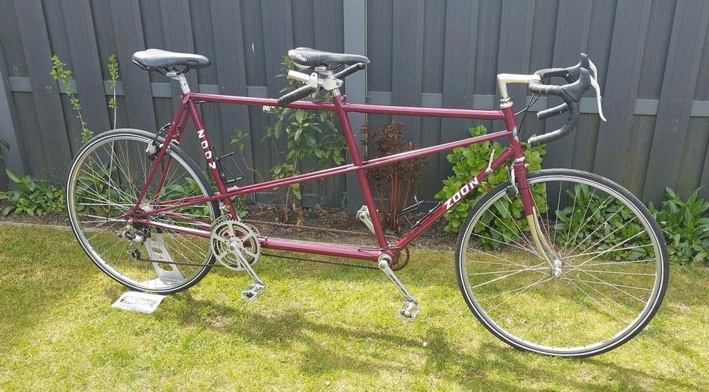 Zoon racetandem, Fietsen en Brommers, Fietsen | Tandems, Minder dan 10 versnellingen, 57 tot 61 cm, 55 cm of meer, Velgrem, Ophalen