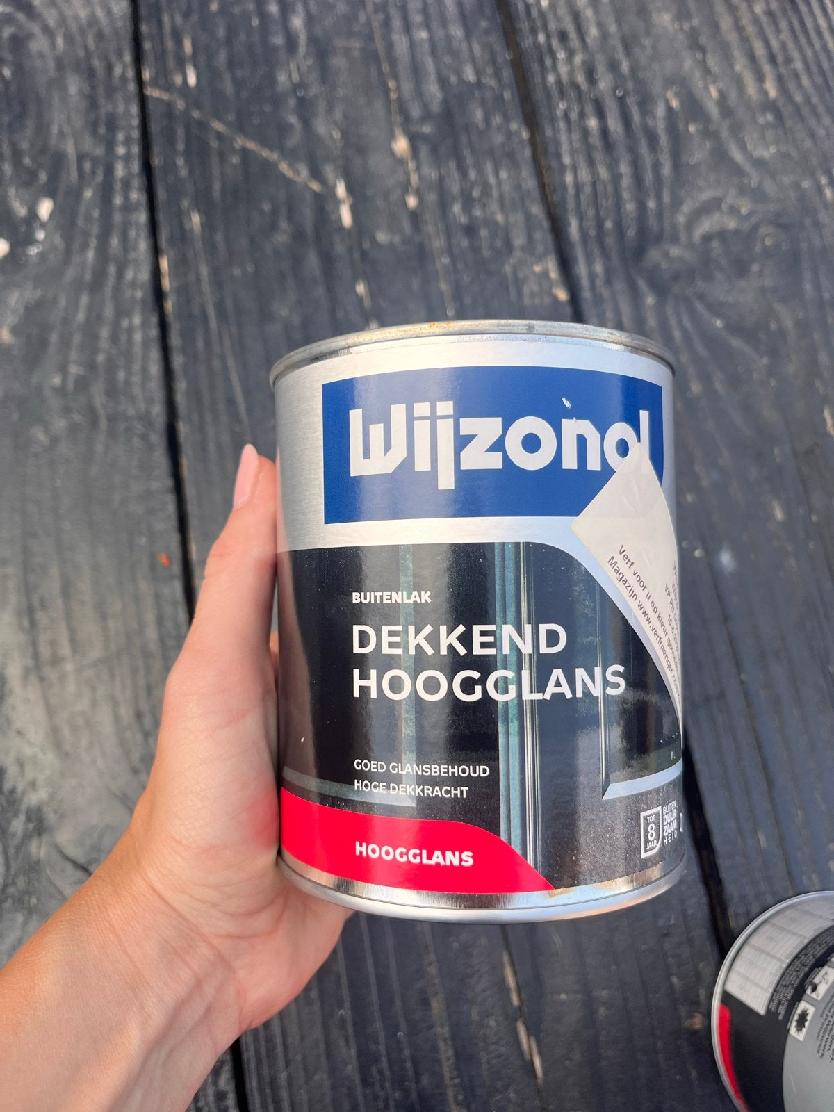 Wijzonol Buitenlak Hoogglans 9170 Ivoor 0.75L Nieuw, Overige kleuren, Nieuw, Ophalen of Verzenden, Lak