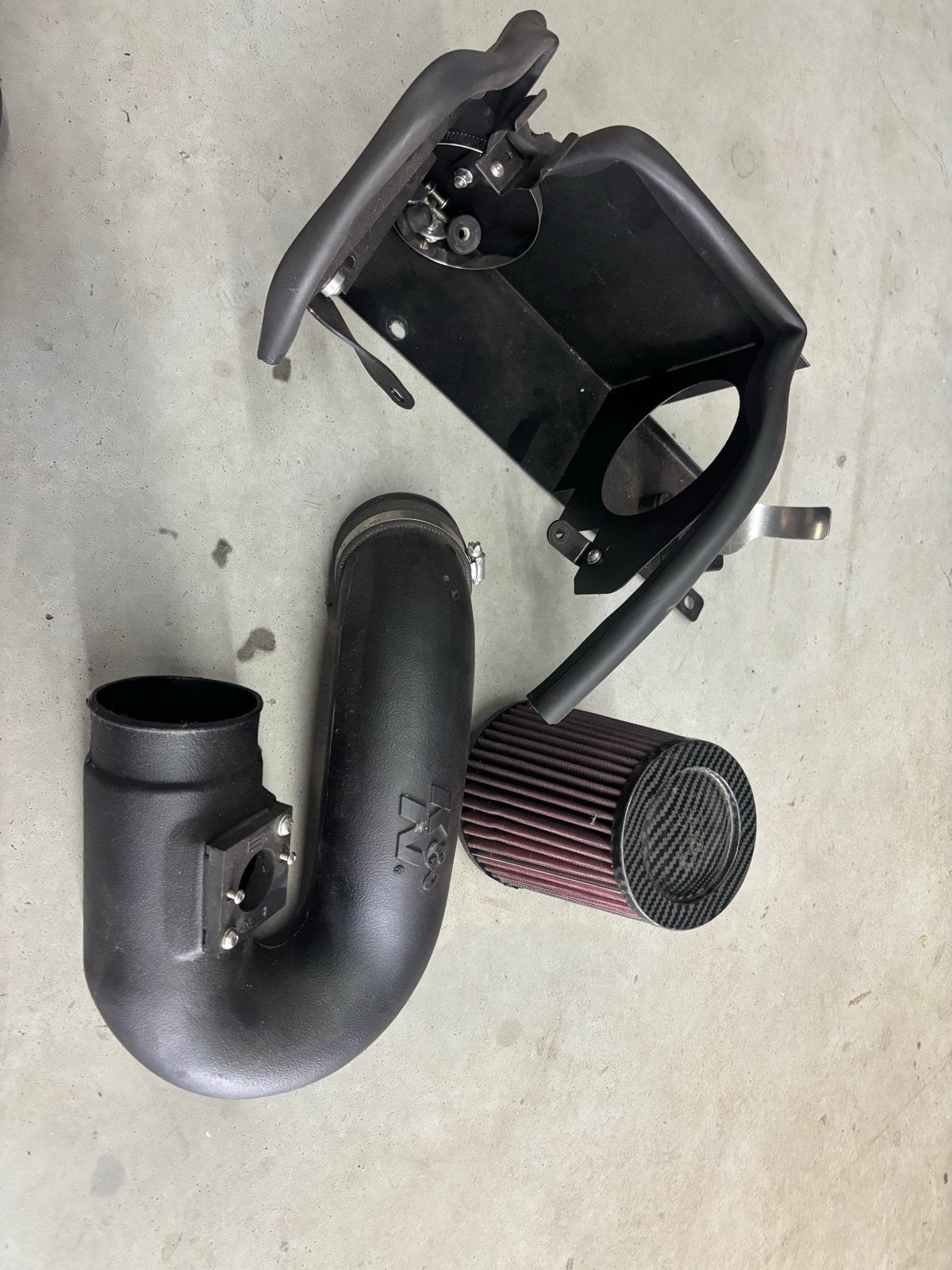 K&N Cold Air Intake Kit voor porsche 996 3.4, Ophalen of Verzenden, Gebruikt, Universele onderdelen