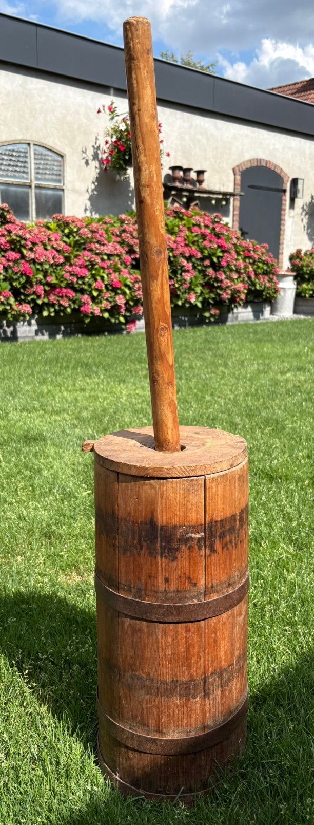 Brocante vintage karnton / boterton, Ophalen