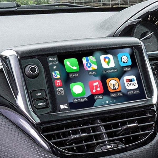 Draadloze CarPlay & Android Auto Peugeot – Origineel Scherm, Auto diversen, Autoradio's, Aycar, Nieuw, Ophalen of Verzenden, Aycar