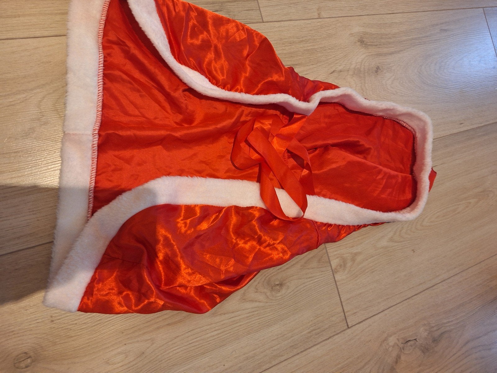 Rode prinsessenjurk met cape - Maat 120, Ophalen of Verzenden, Meisje