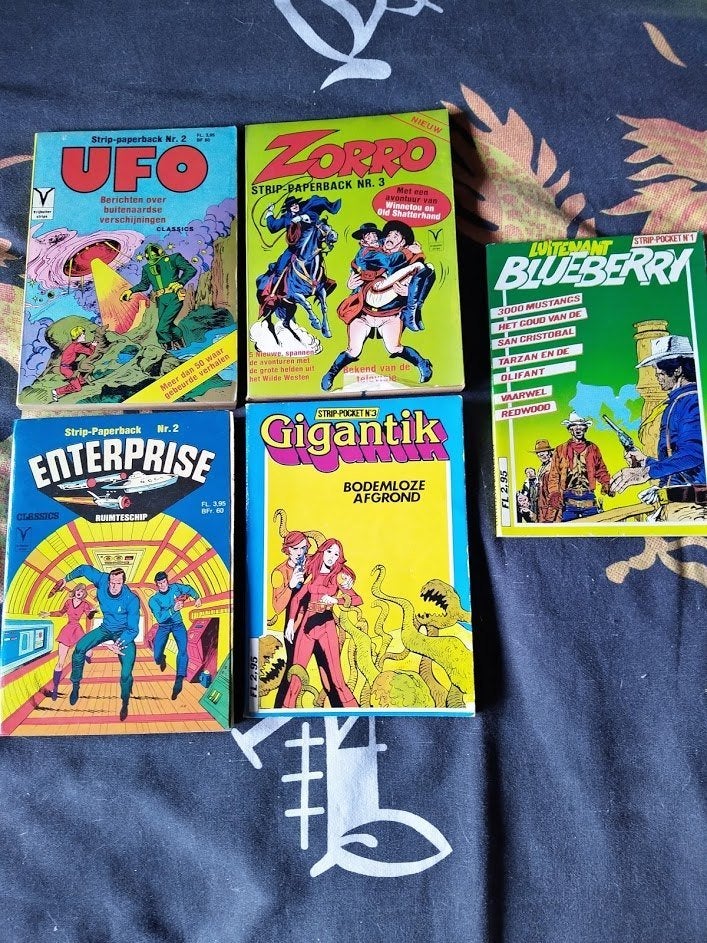div strip-paperbacks/pockets nl, Boeken, Strips | Comics, Europa, Diverse tekenaars en schrijvers, Meerdere comics, Ophalen