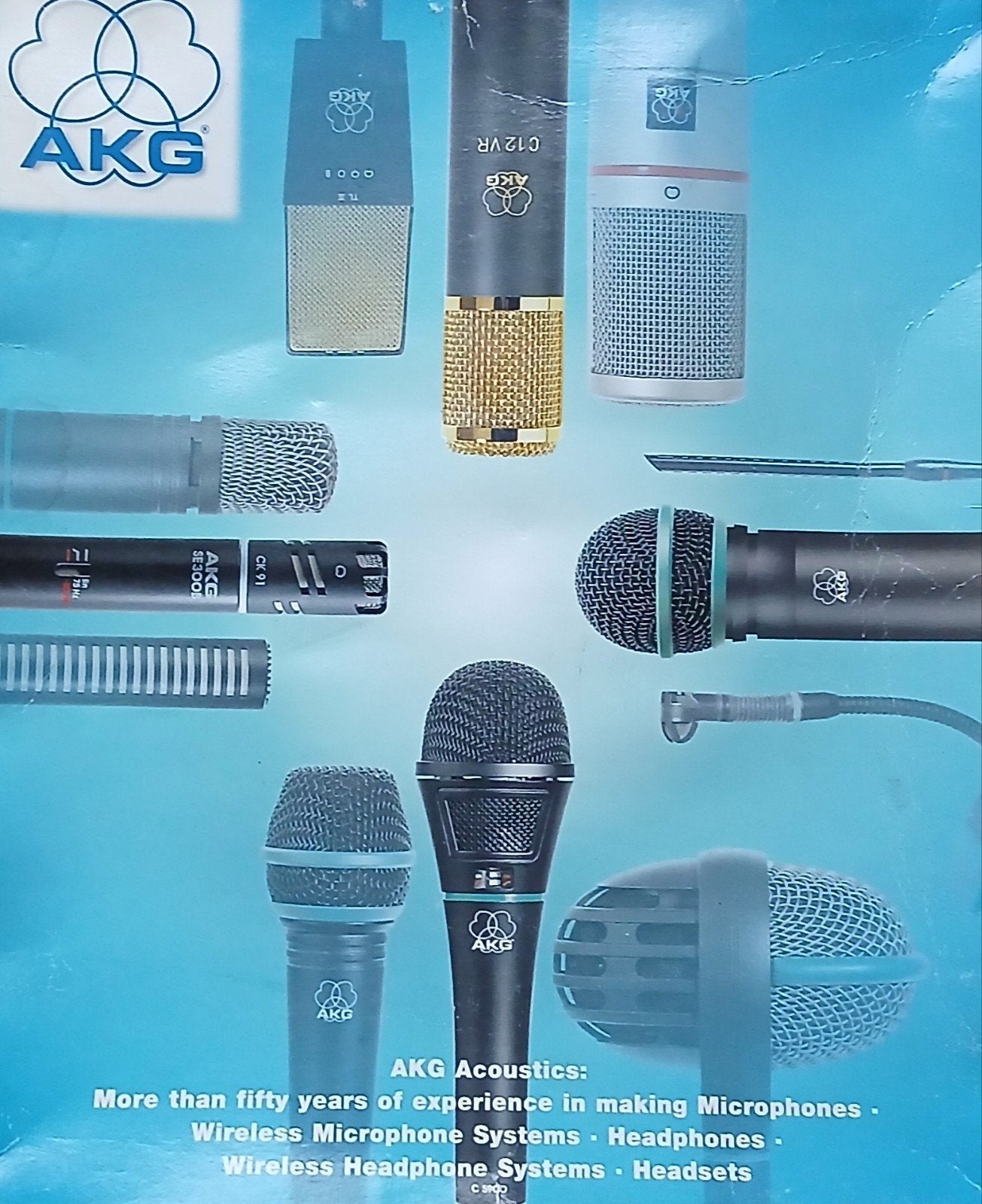 AKG C3000B, condensator mic, Ophalen of Verzenden, Zo goed als nieuw, 2 tot 5 meter, Overige kabels