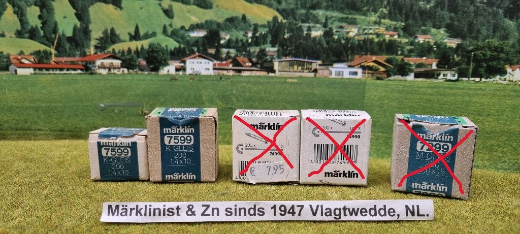 Marklin div, Hobby en Vrije tijd, Modeltreinen | H0, Wisselstroom, Analoog, Nieuw, Rails