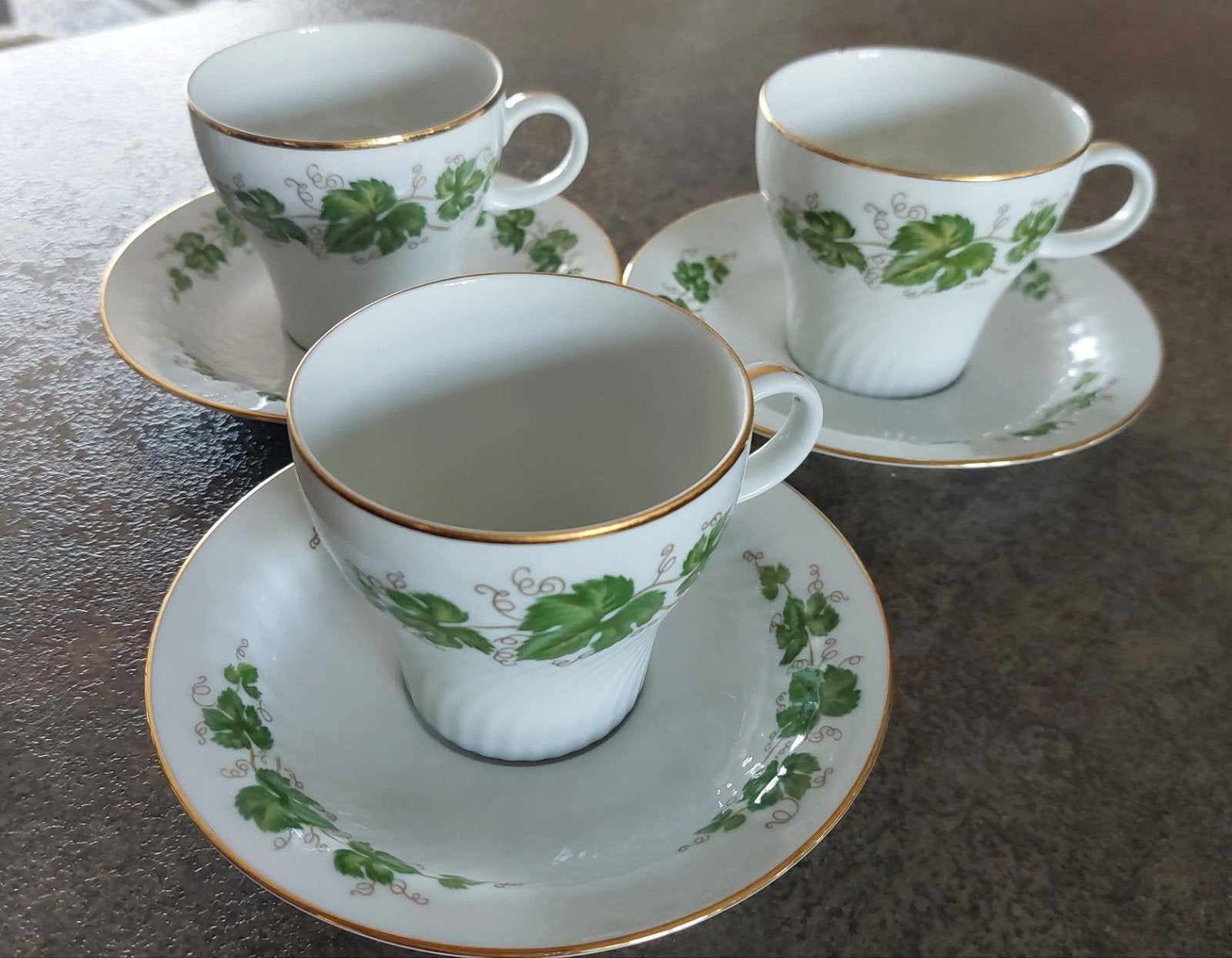 Alt Tirschenreuth 1838 kop en schotel set (1 beschadigd), Antiek en Kunst, Ophalen of Verzenden