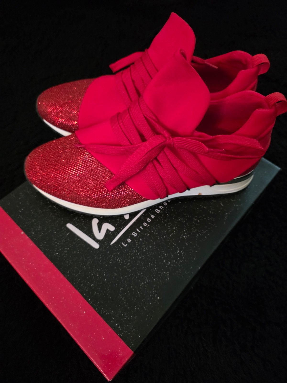 La strada sneaker, Ophalen, Nieuw, Rood, Sneakers of Gympen