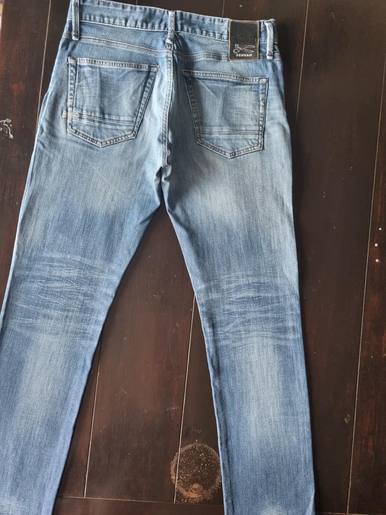 ZGAN DENHAM RAZOR SLIM FIT STRETCH JEANS SIZE 33/34!!!, Blauw, Ophalen of Verzenden, Zo goed als nieuw, W33 - W34 (confectie 48/50)