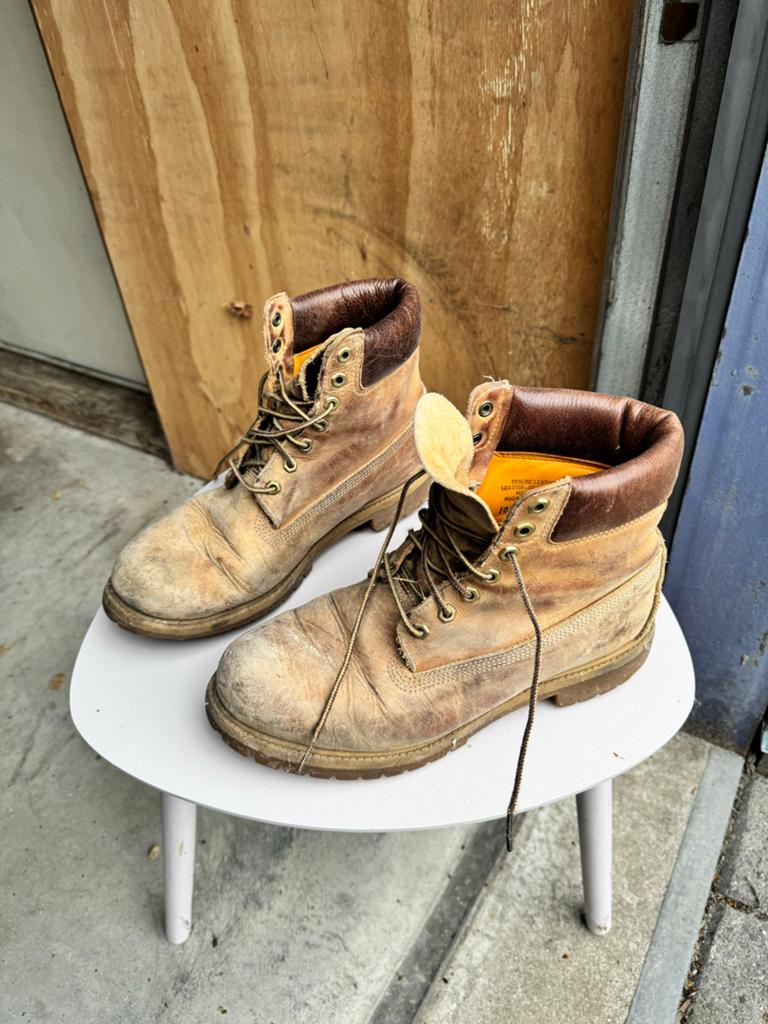 Timberland boots - Maat 44 / 44,5, Bruin, Boots, Ophalen of Verzenden, Gedragen