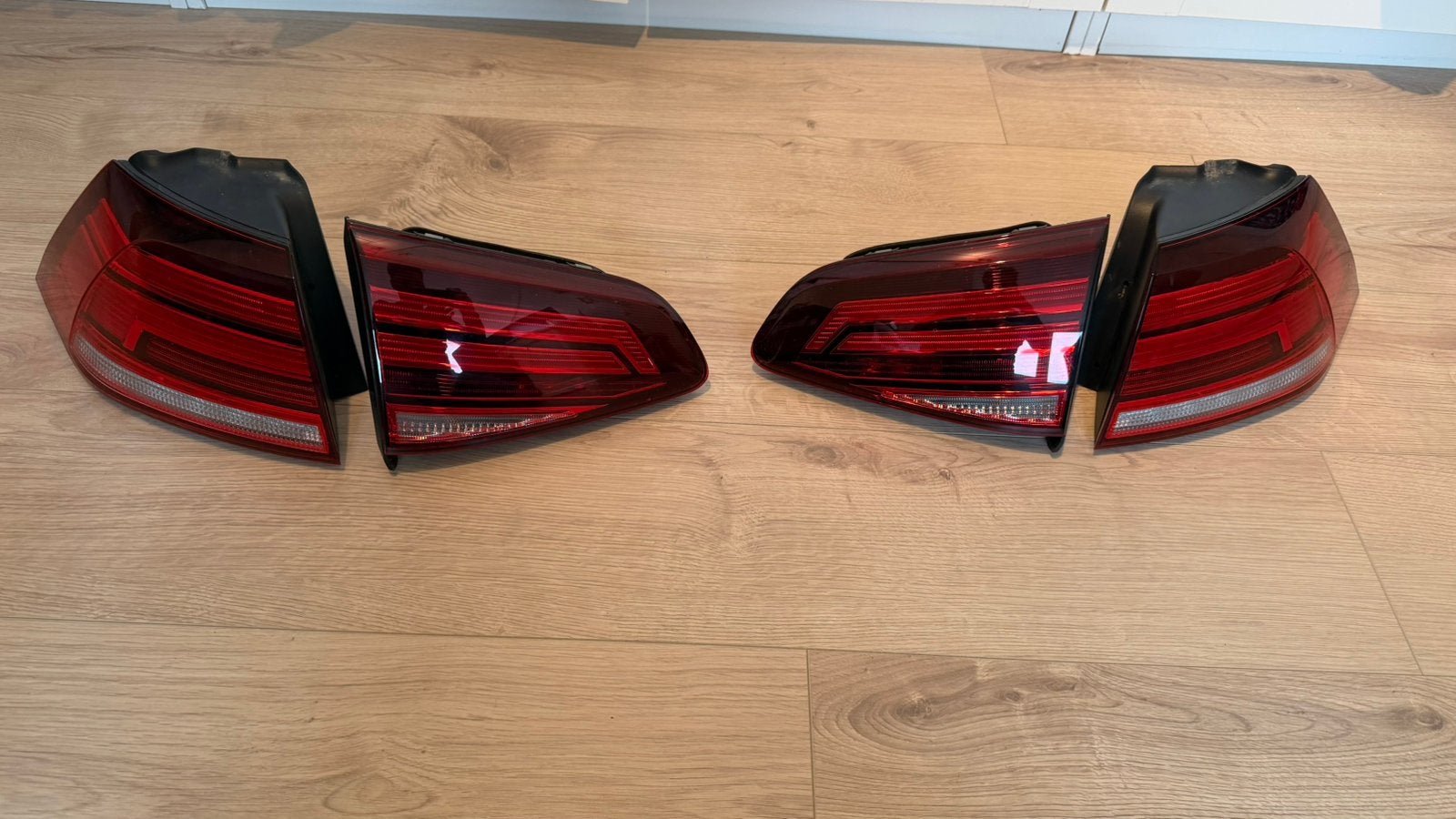 Originele VW Golf 7.5 LED achterlichten – Complete set OEM, Auto-onderdelen, Ophalen of Verzenden, Gebruikt, Volkswagen