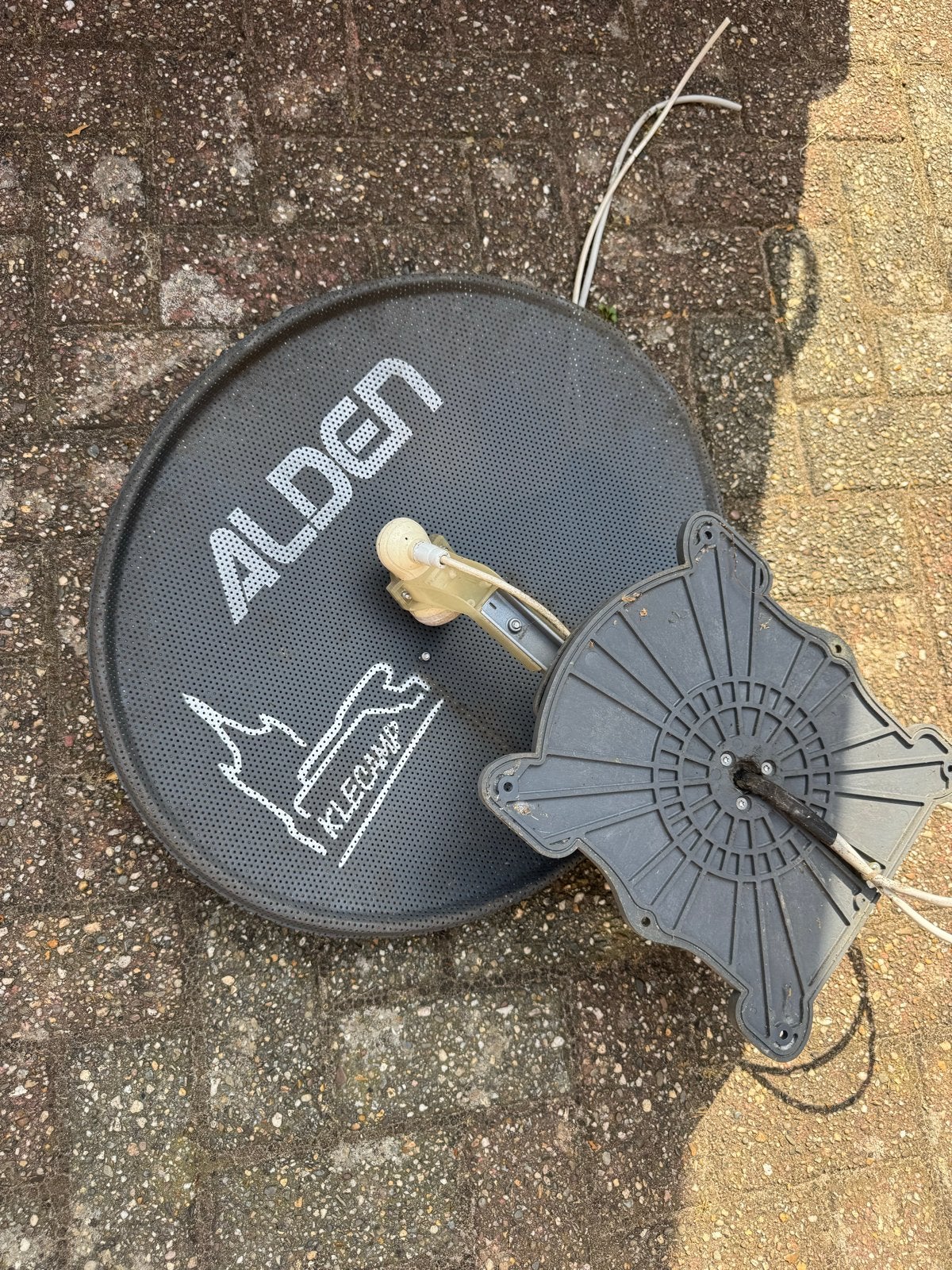 Automatische Satelliet Schotel - knutselaar, Ophalen, Gebruikt, (Schotel)antenne, Overige merken